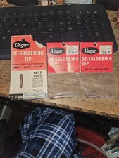 ONE VINTAGE NOS UNGAR DE-SOLDERING IRON TIP #857 4037S 101 ADAPTER 
