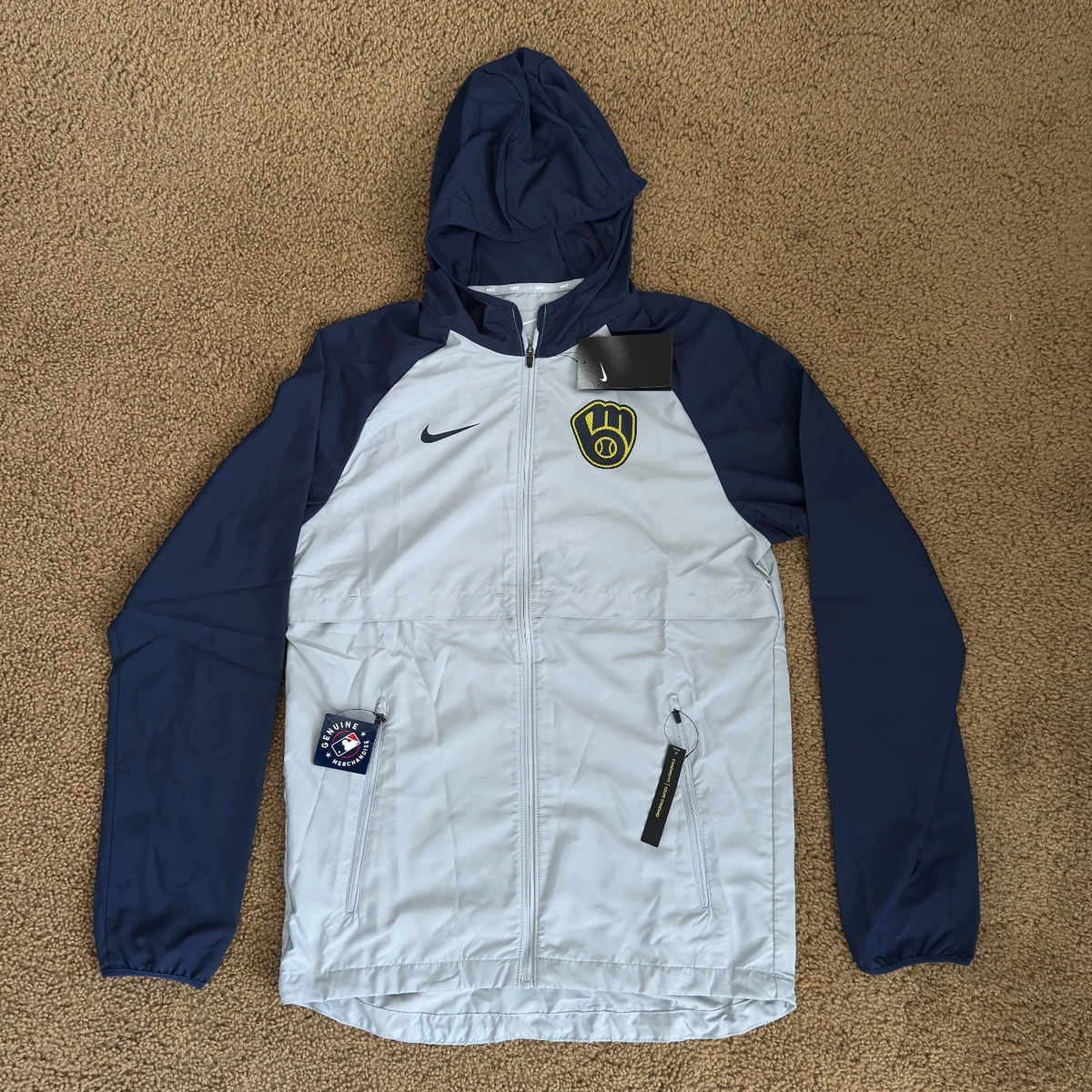 nike milwaukee brewers ナイロンジャケット プルオーバー Nike Milwaukee Brewers MLB Jackets for sale | eBay