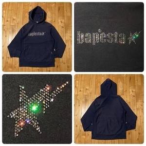 希少❗️BAPE スワロフスキー　フルジップ　パーカー　ブラウン　初期　エイプ Bape Swarovski Hoodie | eBay