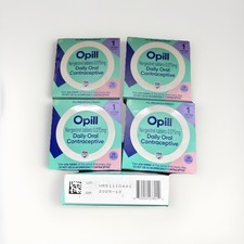 Opill Daily Oral Contraceptive 140 Days - Exp 12-2025 - 5 Packs of 28 days.