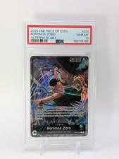 2025 One Piece Roronoa Zoro 020 Alternate Art Leader OP12-020 English PSA 10