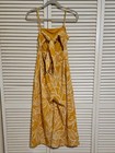 Jumpsuit wide leg open back Leaf  Vacation Beach size M — photo 4