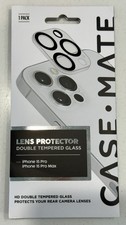 Case Mate Lens Protector for iPhone 15 Pro Max Double Tempered Glass