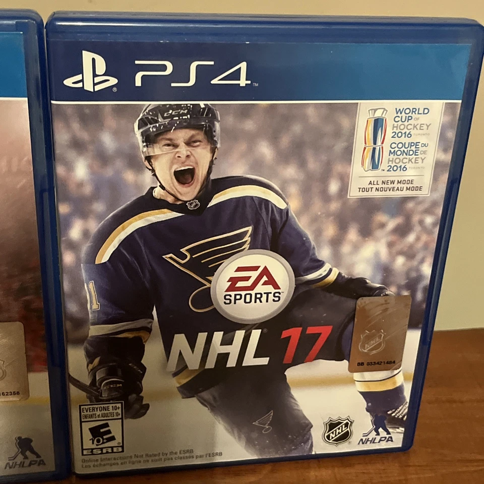 PS4 NHL Game Bundle - NHL 15/NHL 16/NHL 17 CIB - PS4 Video Game Lot Of 3 - Image 4 of 4