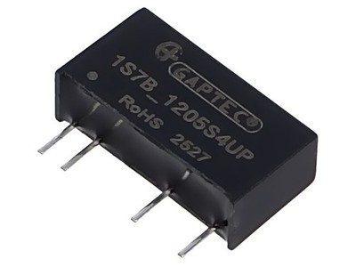 1S7B_1205S4UP Wandler: DC/DC 1W GAPTEC Electronic