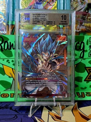 Gogeta BR FB09-001 Super Alt Art L Dual Evolution BGS Pristine 10