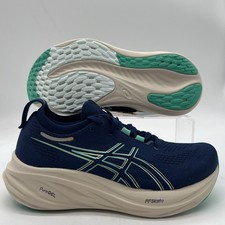 Womens Size 8 Asics Gel Nimbus 26 Navy Blue T...