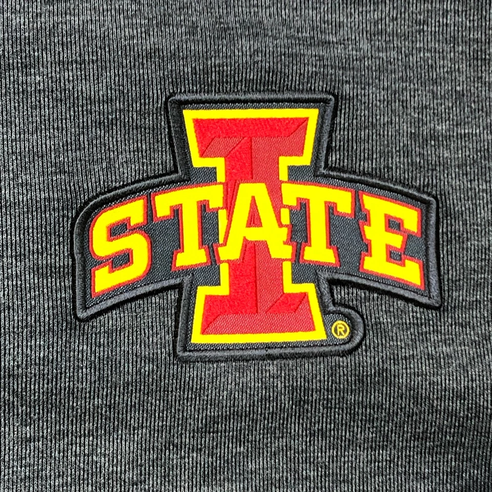 Chaqueta Nike Para Hombre Extra Grande Gris Con Capucha Iowa State Cyclones Bolsillos con Cremallera Completa Foto 4 de 4