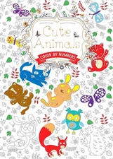 Cute Animals US: Color by Numbers (Hobbies and Craft)