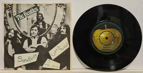 The Beatles something 1969 Vg/Vg Norway 7" 45 single APPLE