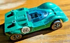 Vintage Hot Wheels Redline 1969 Green Chaparral 2G.