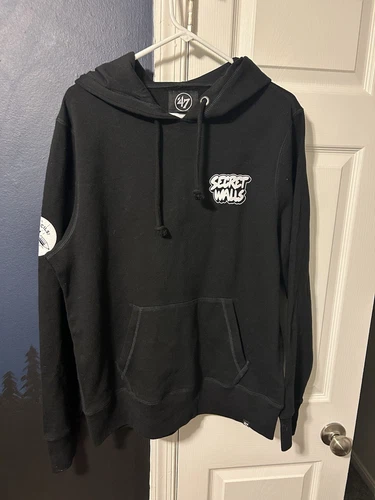 UNDERCOVER Felpa con cappuccio Secret Walls nera grande 47 marca