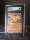 Pokémon Charizard EX Double Rare Holo Scarlet & Violet 151 006/165 SGC 10 2023