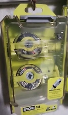 RYOBI 12PC. TWIST LOCK CUTTING WHEEL KIT. Never Used