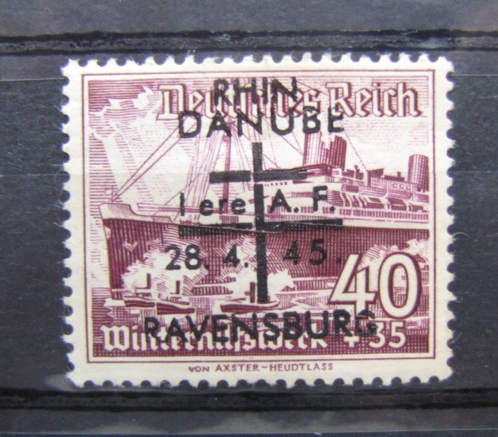 Germany Local ovp. Ravensburg-40+35pf MH