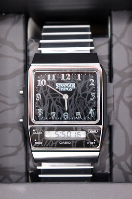 新品 AQ-800EST-1AJR CASIO STRANGER THINGS CASIO AQ-800EST-1AJR AQ-800 Stranger Things x Vintage Casio Watch