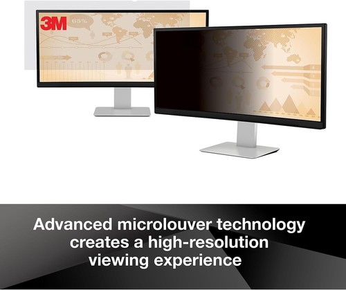 3M™ Privacy Filter for 24in Full Screen Monitor COMPLY™ Magnetic Attach, 16:10, - Afbeelding 10 van 10