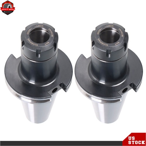 4 Pack CAT50-ER32 COLLET CHUCK 4" 100mm Gage Length Tool Holder Set 0.0001" New - Picture 3 of 8