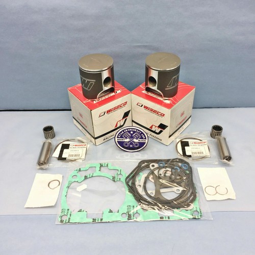 72mm STD Wiseco Single Ring Pistons Gaskets 2005-2008 Ski-Doo 600 HO SDI MXZ GSX - Picture 9 of 9