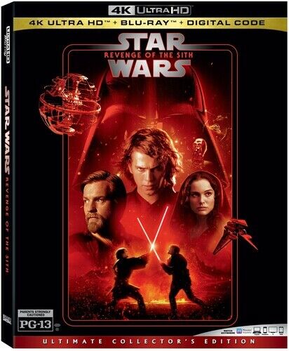 Star Wars: Episode III: Revenge of the Sith [New 4K UHD Blu-ray] With Blu-Ray, - Afbeelding 1 van 1