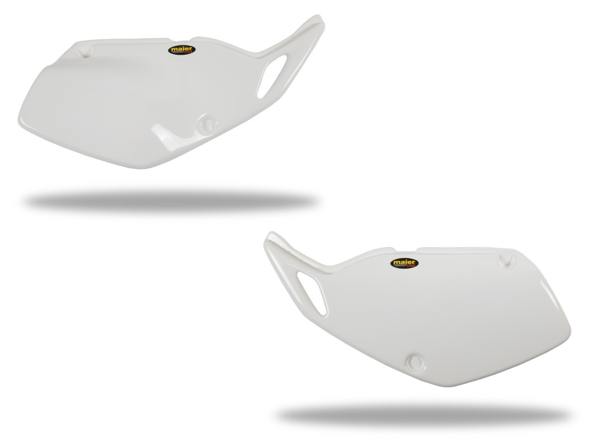 1997-2007 Kawasaki KLX300R White Plastic Motorcycle Side Panels