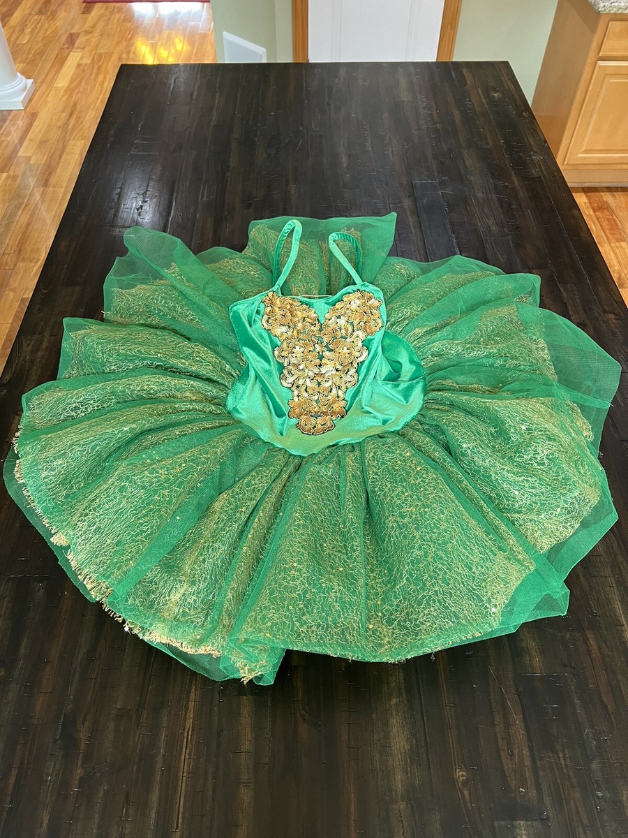 emerald green tutu dress Milla Women's Strapless Puffy Midi Tulle Dress