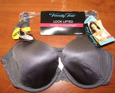 NEW VANITY FAIR LOOK LIFTED STEEL GRAY BRA 34B 34C 36C - STYLE 75200