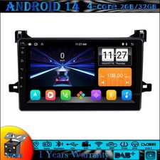 9"Android 14 Autoradio Carplay GPS SATNavi Stereo DAB For Toyota Prius 2015-2020