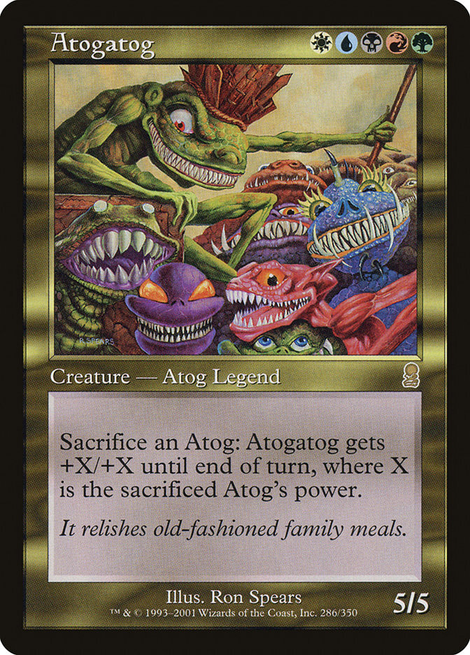 マジック：ザ・ギャザリング - （FOIL）アトガトグ　Atogatog mtg Atogatog [Odyssey] Magic MTG | eBay
