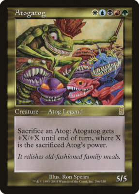 マジック：ザ・ギャザリング - （FOIL）アトガトグ　Atogatog mtg Atogatog [Odyssey] Magic MTG | eBay