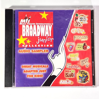 MTI Broadway Junior Audio Sampler CD Play Intros Musicals Arts For Kids 2004