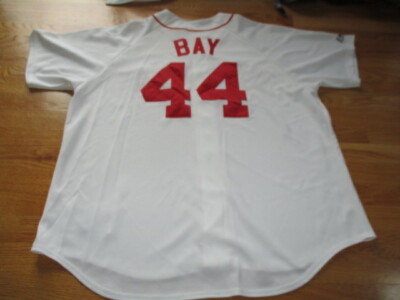 Majestic JASON BAY No. 44 BOSTON RED SOX (2XL) Jersey | eBay