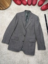 Vintage Woolrich Wool Tweed Blazer Jacket Mens 40 / 34 MADE in USA Sport Coat
