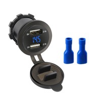12V/24V Auto-Usb-LadegeräT Dual Port 2 1A (4 2A) ZigarettenanzüNder- ▽