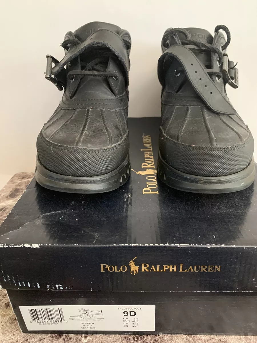 Black polo sales dover boots
