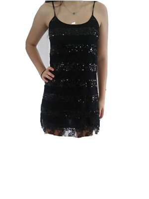 Wet Seal Women's Sequin & Lace Bod Black Dress Size M Back Cage neck , NWT | eBay Wet Seal Women's Sequin & Lace Bod Black Dress Size M Back Cage neck , NWT | eBay