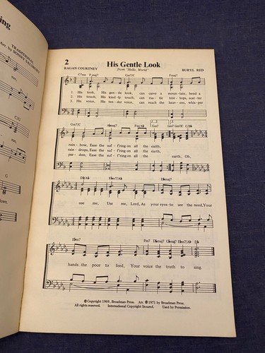 1971 Sing N Celebrate WORD Publishing Vintage Christian Music Book Songs Hymn PB - Picture 7 of 9