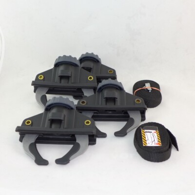 Thule FastGrip Mounting Kit Quick Mount For Pacific Roof Boxes + Tie Down Straps 10744