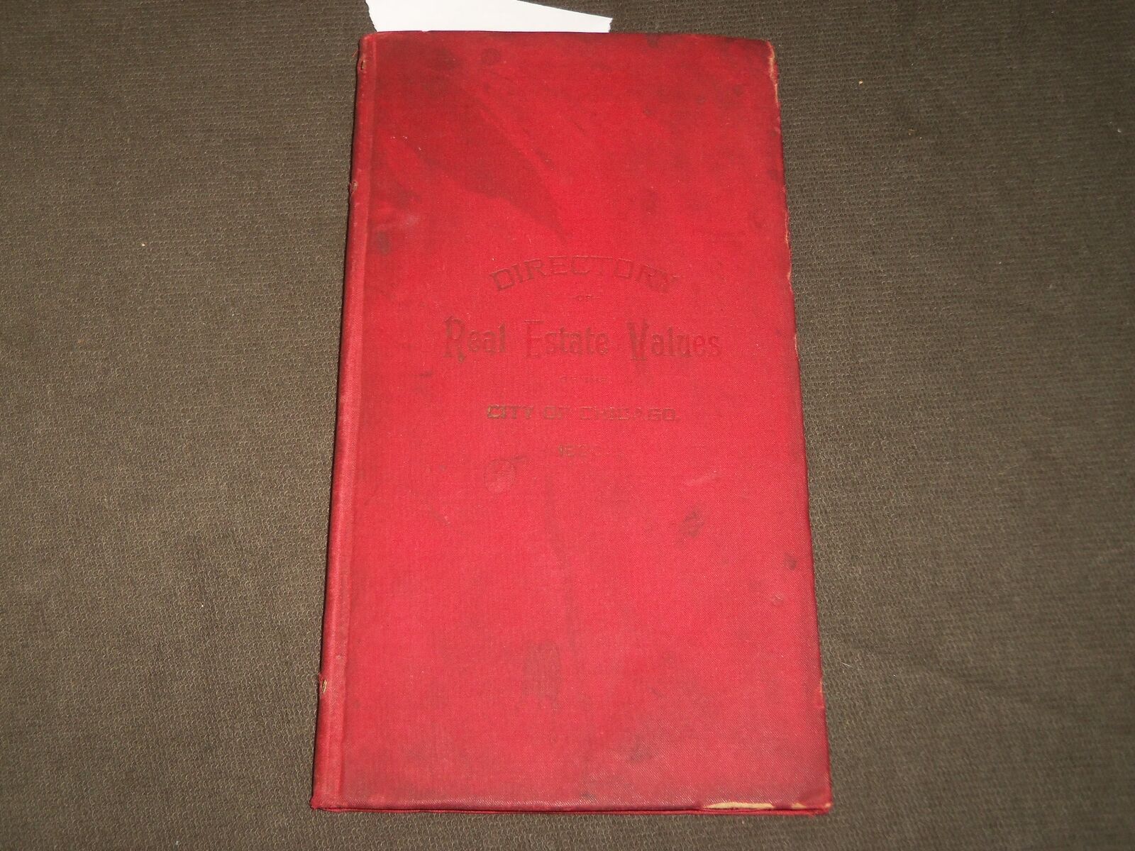 1890 Putney's Annual Directory Of Real Estate Transfers &Amp; Values - Kd 5179