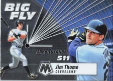 2021 Panini Mosaic Jim Thome Cleveland Indians #BF9 Big Fly
