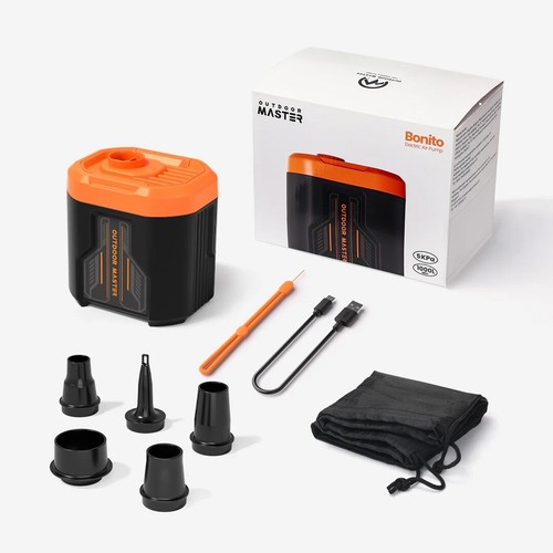 OutdoorMaster Bonito 5kPa Pompa ad Aria Elettrica Portatile per Gonfiabili - Foto 4 di 4