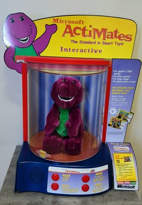 Barney Microsoft Actimates Store Display