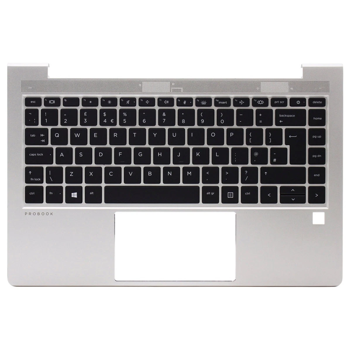 Power4Laptops UK Layout Black And Grey Replacement Laptop Keyboard Compatible With Advent KF-04B2-UK03A 9 thumbnail image