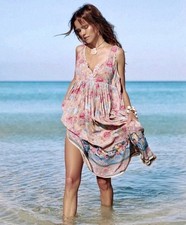 Spell and the Gypsy Seashell Babydoll Midi Dress, XXS, EUC!