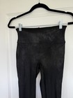 Spanx Faux Leather Leggings Black Size Medium Regular with Compression Waistband — photo 5