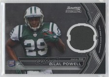 2011 Bowman Sterling Relics Bilal Powell #BSR-BP 0o9