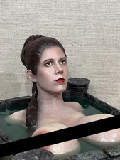 Leia Organa Art Statue, Unique Handmade Star Wars Collectible for Adults