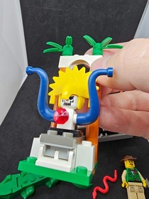 LEGO Adventurers Orient Expedition 7410 Jungle River 99% Complete