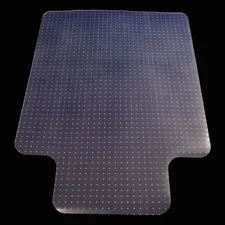 PVC Mat Tiles Concrete Floors Carpet Protector Rolling Chair Pad Home Office US