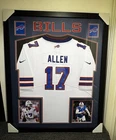 Buffalo Bills Josh Allen Football Autographed Framed Jersey Original